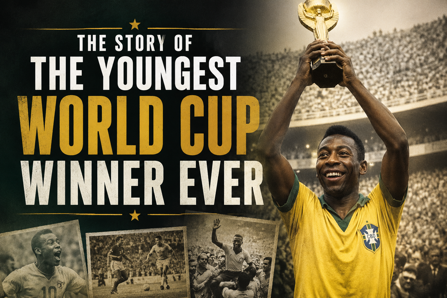 Pelé at the 1958 World Cup: The Story of the Youngest World Cup Winner Ever