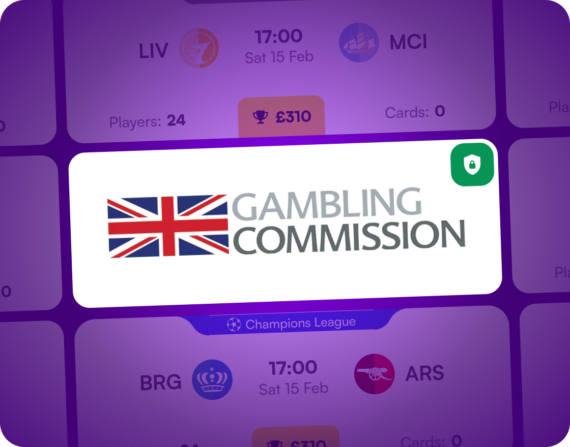 Licensed by the UKGC and Supporting Responsible Gambling