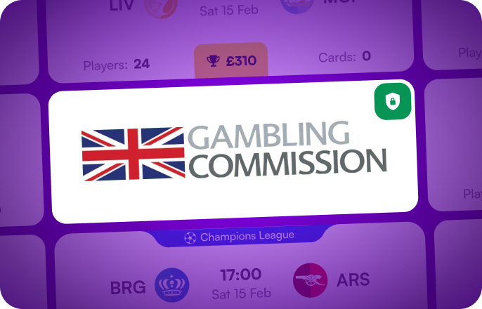 Licensed by the UKGC and Supporting Responsible Gambling